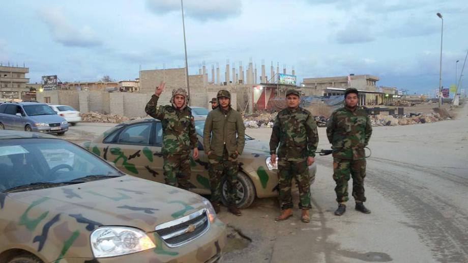 'Thunderbolt' SF securing Benghazi, 2
